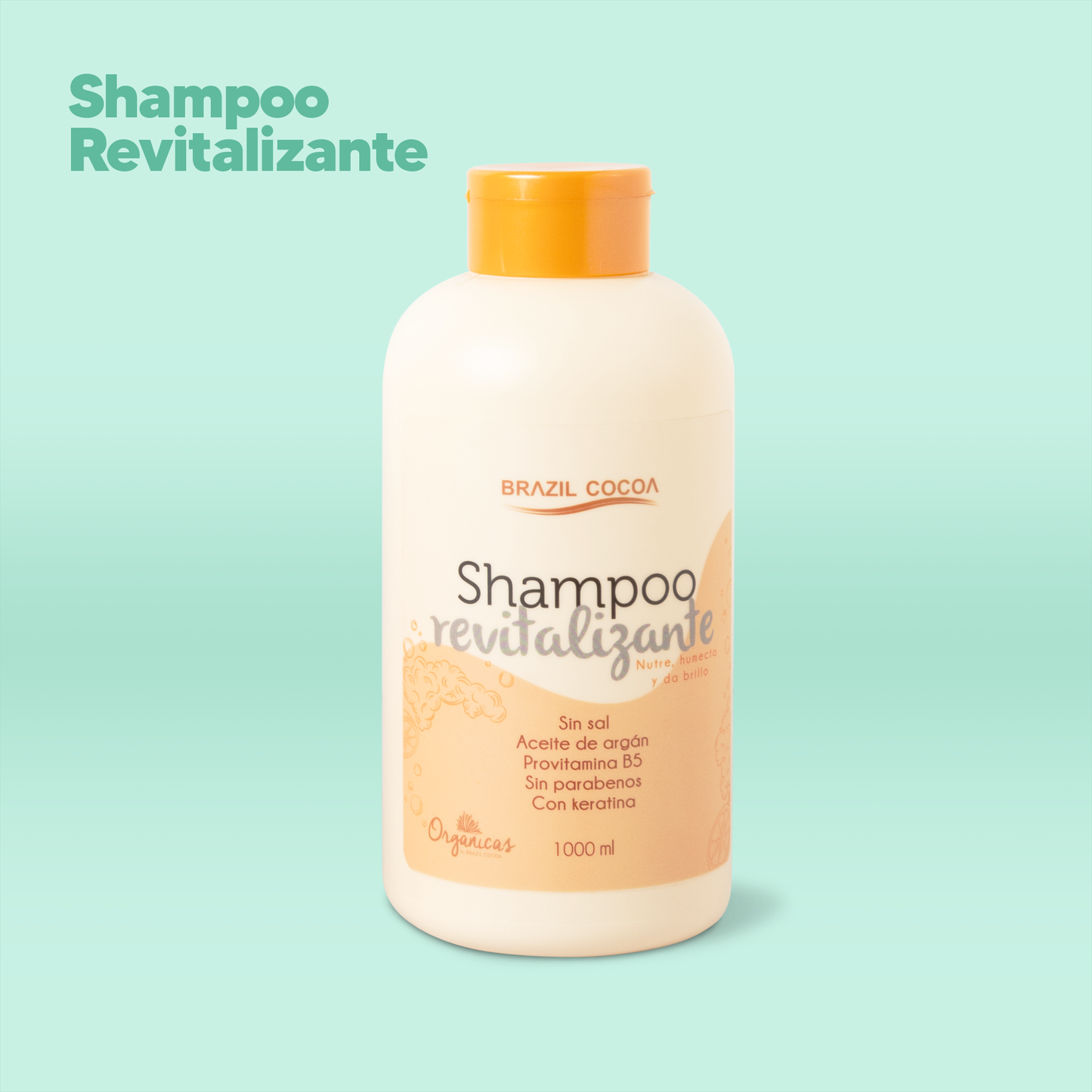 Shampoo Organico X1000ml (Revitalizante)