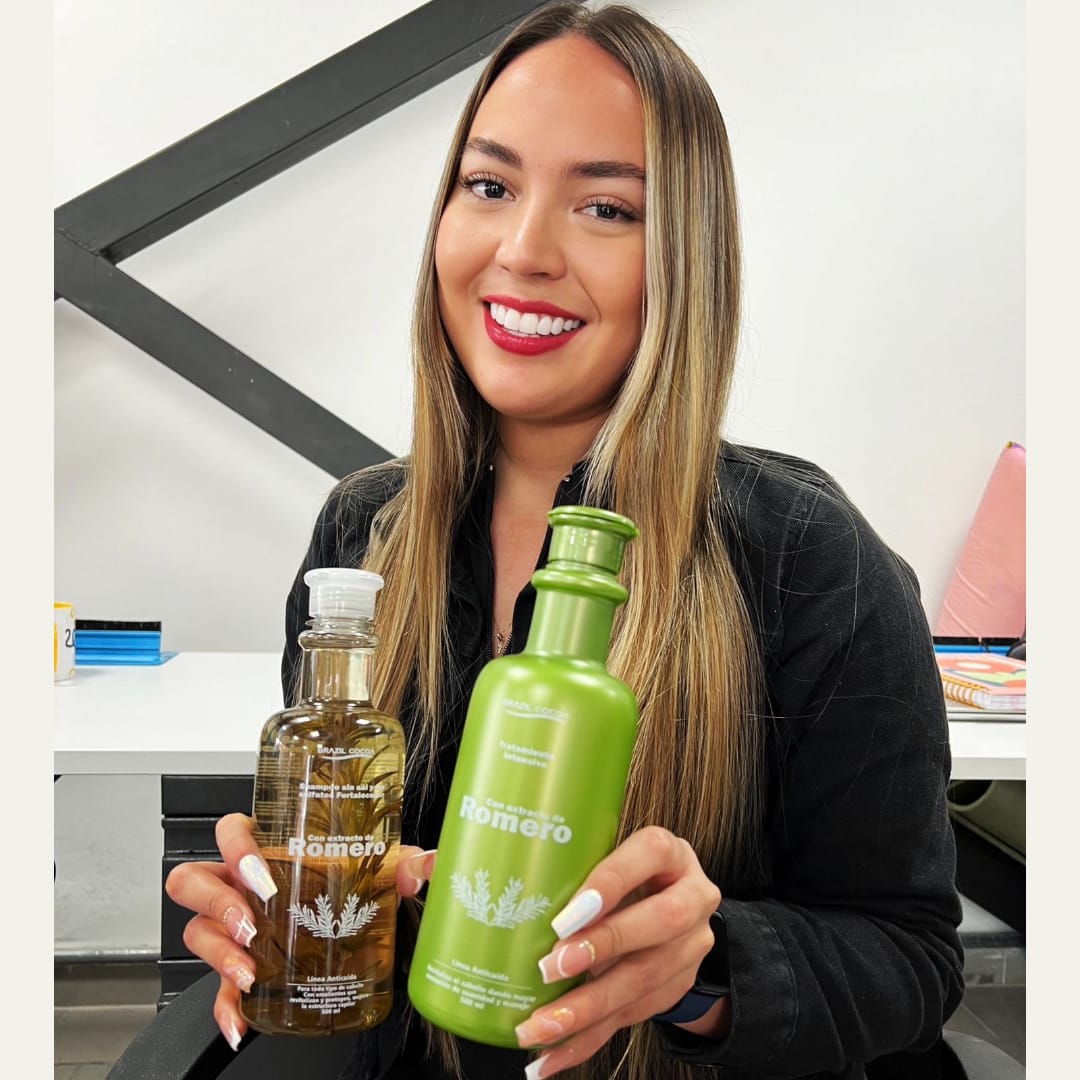 KIT ROMERO SHAMPOO + TRATAMIENTO+ BOOSTER (crecimiento acelerado)