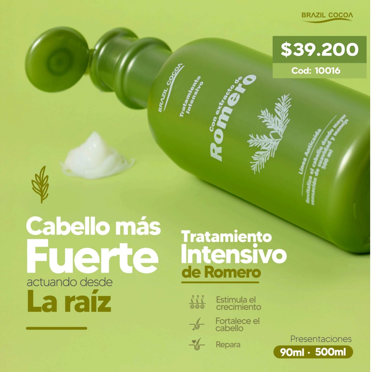 KIT ROMERO SHAMPOO + TRATAMIENTO+ BOOSTER (crecimiento acelerado)