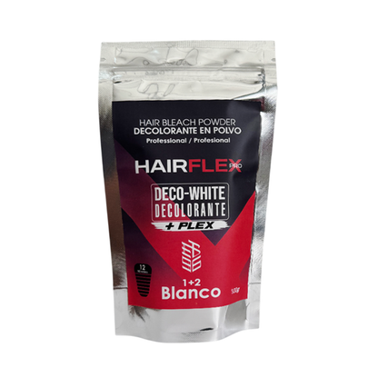 DECO- WHITE DECOLORANTE HAIRFLEX (12 Tonos)