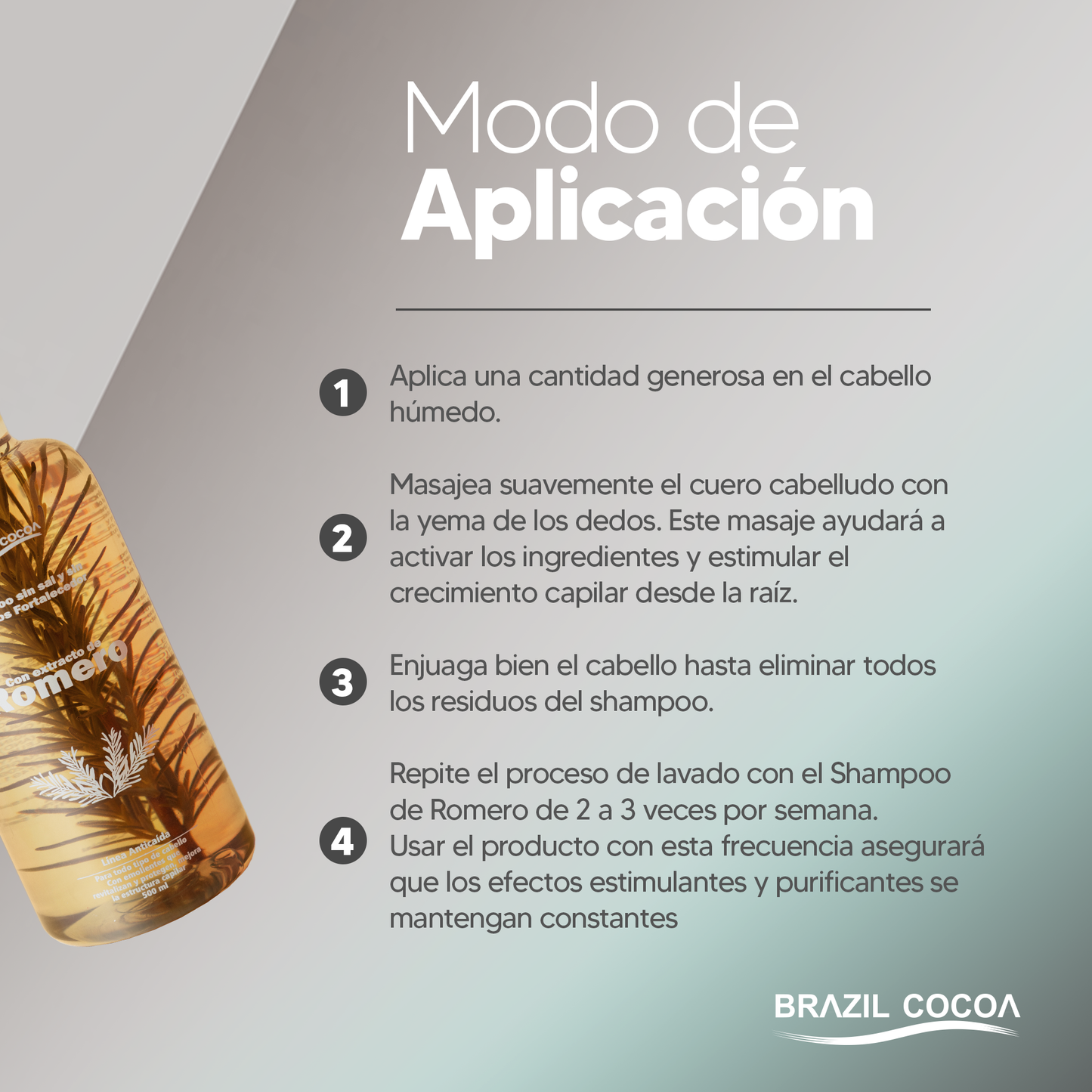 Shampoo de Romero X 500ml + Tratamiento Romero X 90ml (Precio Especial)