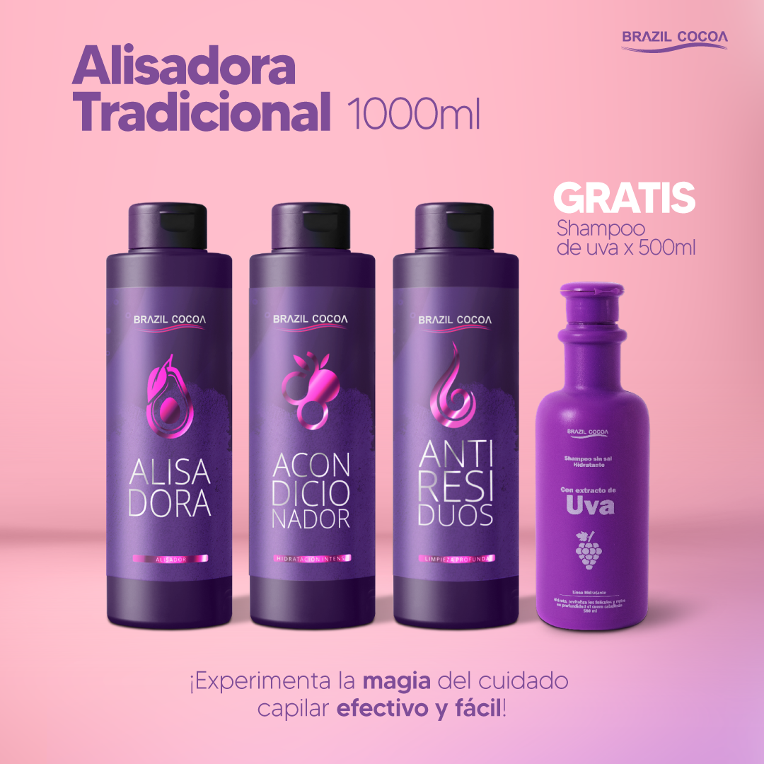 Kit Keratina X 1000ml (Tradicional)