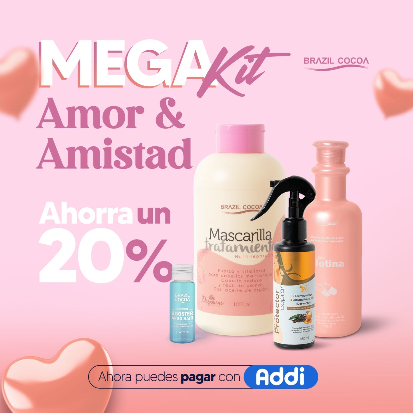 MEGA KIT AMOR Y AMISTAD  (Fuerza & Brillo)