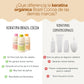 kIT KERATINA ORGANICA X1000ML (alcanza de 10 a 12 alisados)