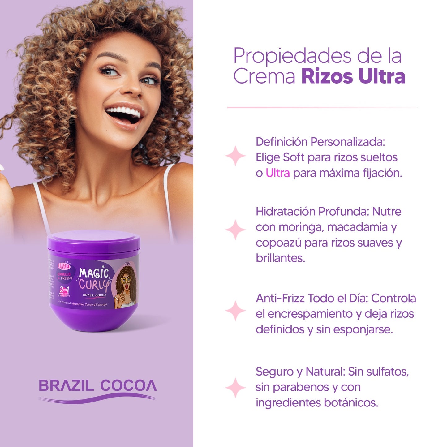 Crema Rizos Ultra X 500ml Rizos Definidos