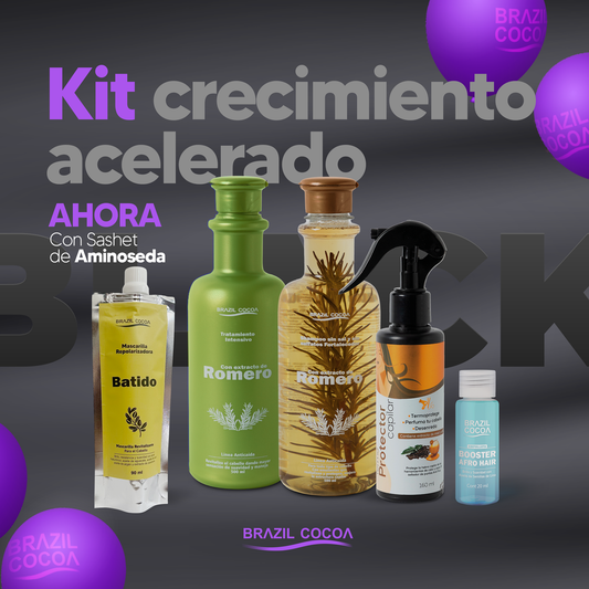 KIT CRECIMIENTO ACELERADO (20% desct.º)