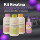 kIT KERATINA ORGANICA X1000ML (alcanza de 10 a 12 alisados)