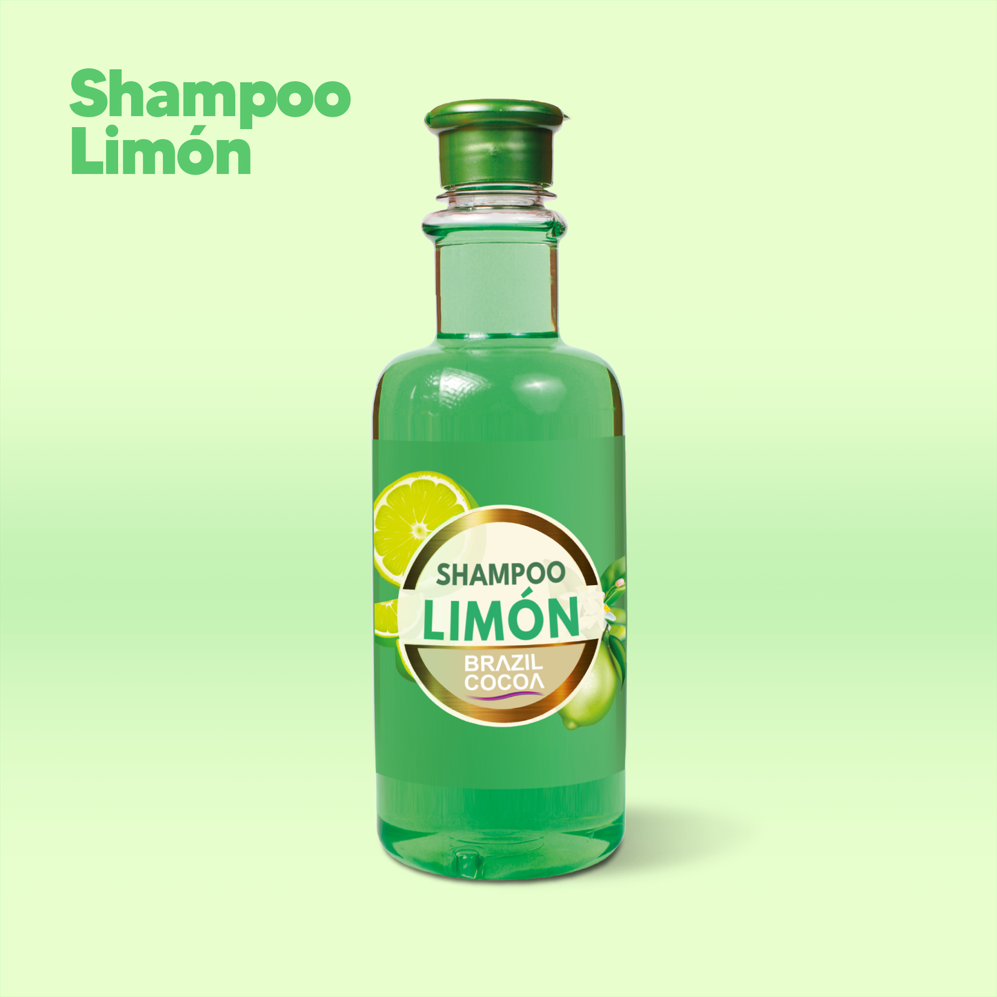 Shampoo de Limon X500ml (Para disminuir el exceso de grasa en el cabello)