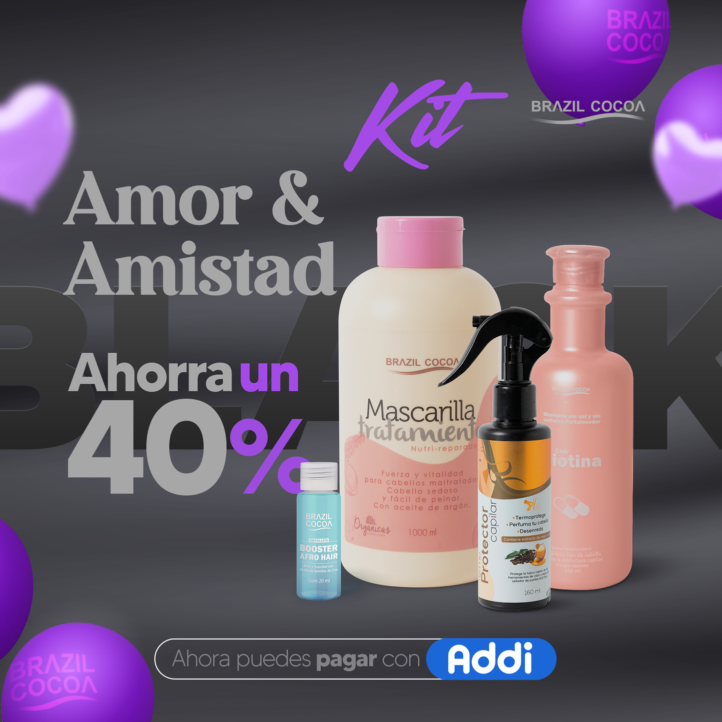 MEGA KIT AMOR Y AMISTAD  (Fuerza & Brillo)