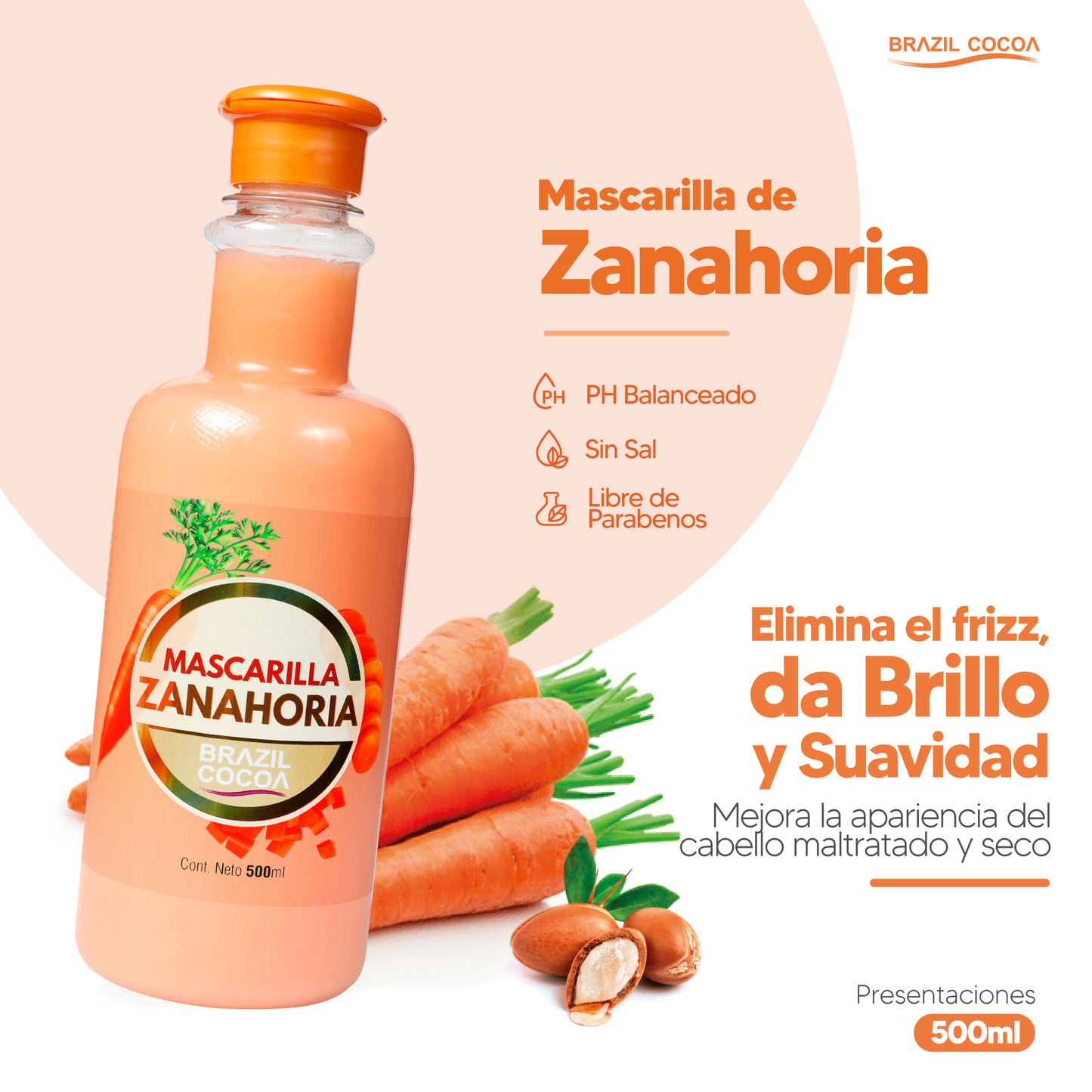 TRATAMIENTO DE ZANAHORIA X500ML (Repolarizador)