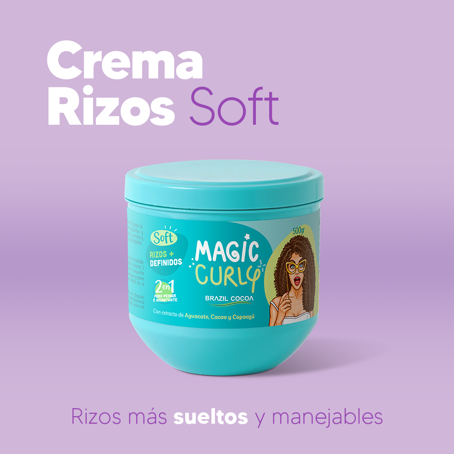 Crema Rizos Soft X 500ml Rizos Sueltos